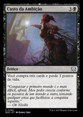Custo da Ambição / Ambition's Cost - Magic: The Gathering - MoxLand